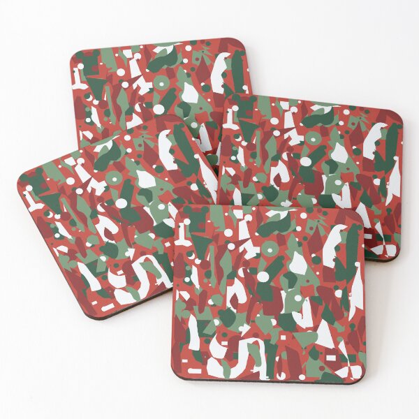 Item preview, Christmas abstract shapes designed and sold by chubbyberry.