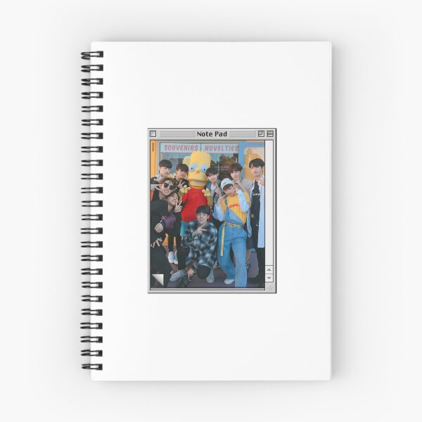Item preview, ateez universal studios note pad designed and sold by pinklynii.