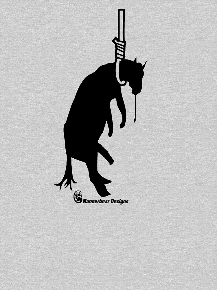 "Hung Like A Horse" Tshirt by mancerbear Redbubble