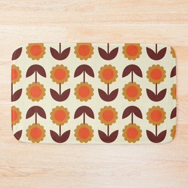 Item preview, 1970s Inspired Floral Pattern designed and sold by JuneJournal.