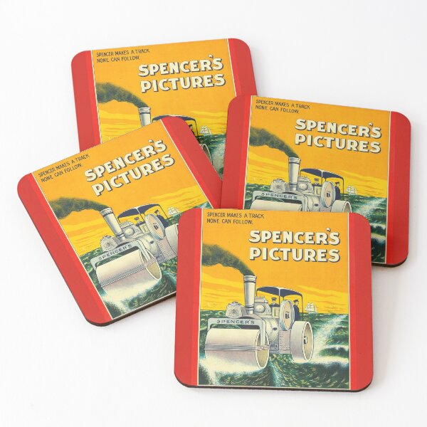 Item preview,  Steamroller Spencers Pictures Poster Australia designed and sold by karwilberevivalcollection.