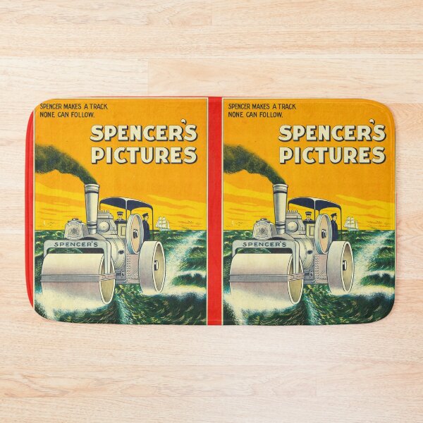 Item preview,  Steamroller Spencers Pictures Poster Australia designed and sold by karwilberevivalcollection.
