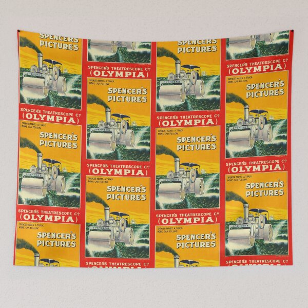 Item preview,  Steamroller Spencers Pictures Poster Australia designed and sold by karwilberevivalcollection.