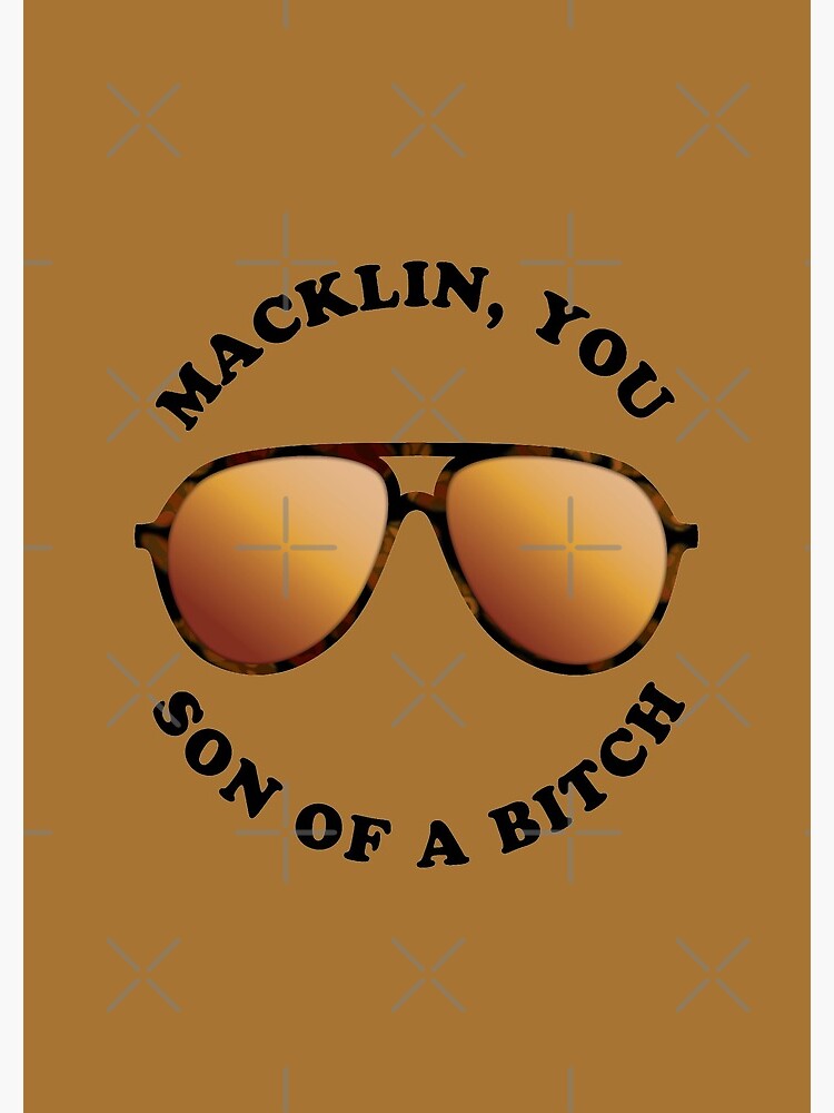 Burt macklin sunglasses outlet