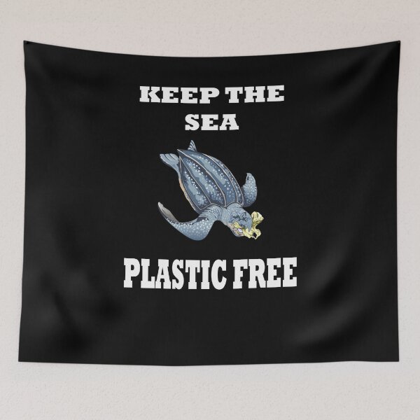 Item preview, Plastic Clear Sea Plastic Free designed and sold by zejose.