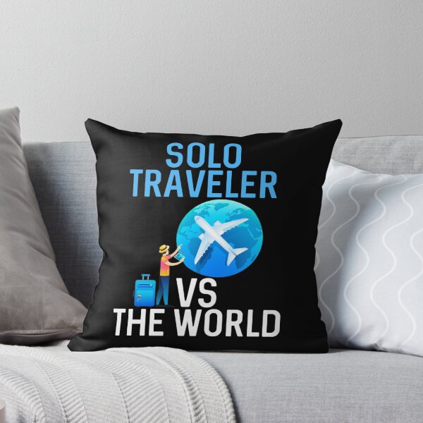 Item preview, Solo Traveler vs The World Explorer Gift designed and sold by Maljonic.