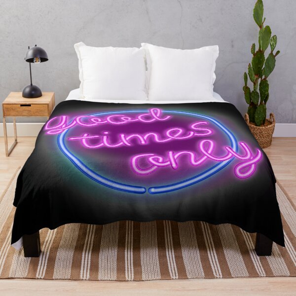 Item preview, Good Times Only Neon Sign Pink designed and sold by Fangpunk.