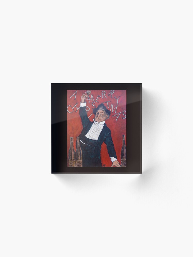 Alternate view of Cheers Acrylic Block