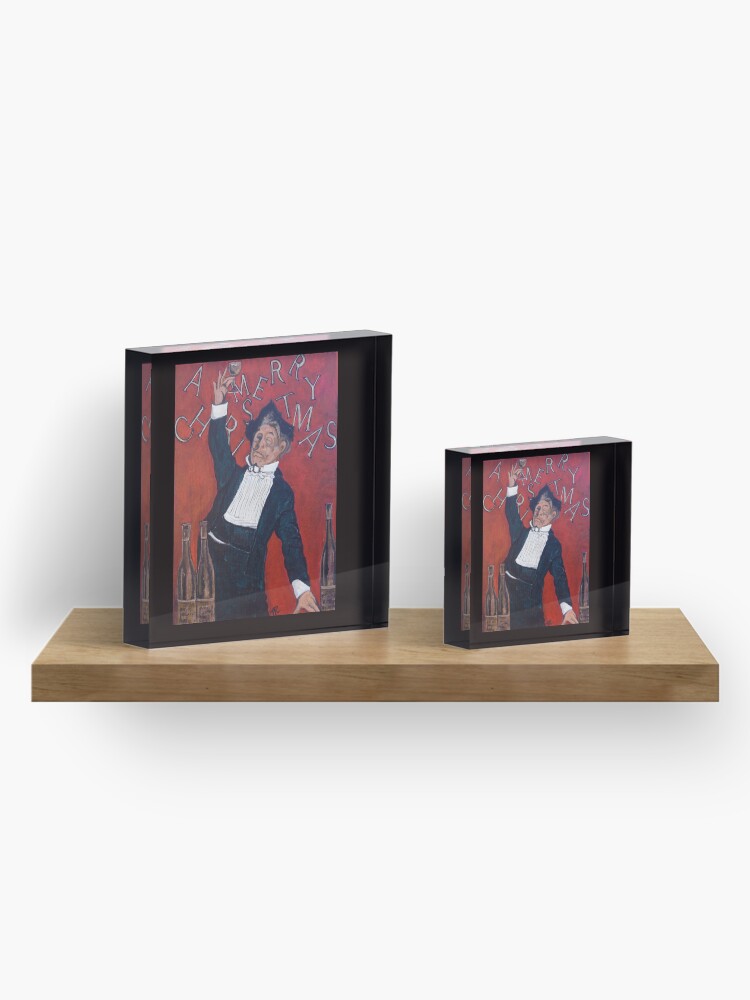Alternate view of Cheers Acrylic Block