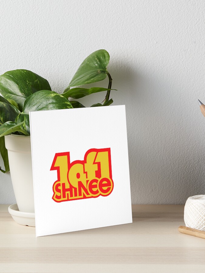 Shinee 1 Of 1 Logo Art Board Print By Streamboom Redbubble