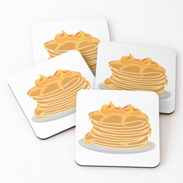 Item preview, Peach-topped Pancakes designed and sold by AngelaC42.