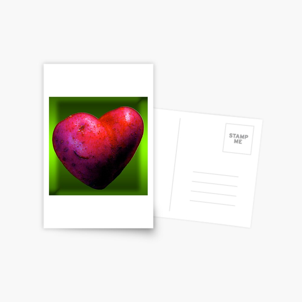 I LOVE Spuds! Postcard