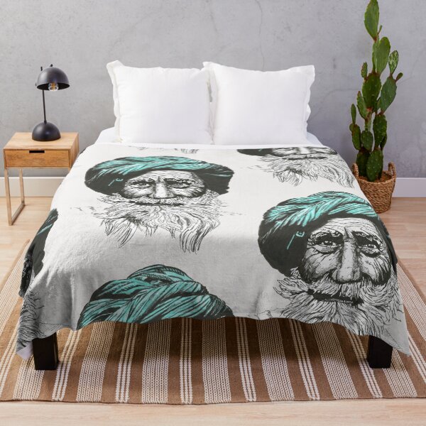 Item preview, Portrait of an Indian grandfather designed and sold by Crea-RiBo.