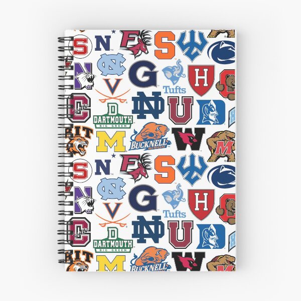Item preview, college logos  designed and sold by sydney  manning.