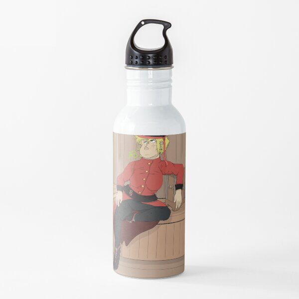 Human Peridot as a Pirate Captain Water Bottle