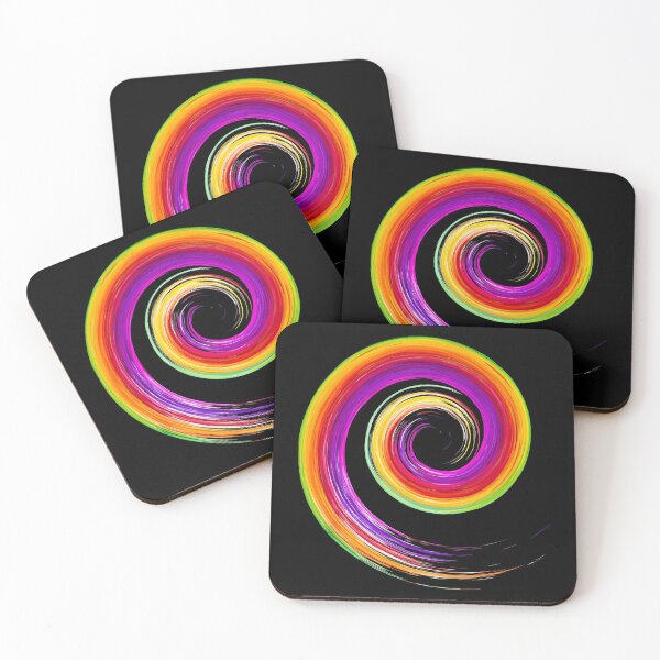 Item preview, Colorful swirl, brush stroke designed and sold by HAKKI ARSLAN.