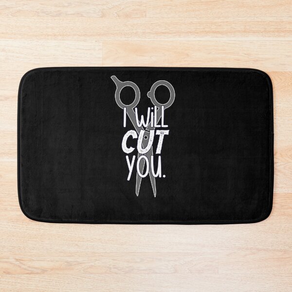 Item preview, I Will Cut You | Funny Salon Hairdresser Design designed and sold by SuperUberLame.