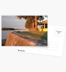 Sunset at the Boat Ramp Postcards