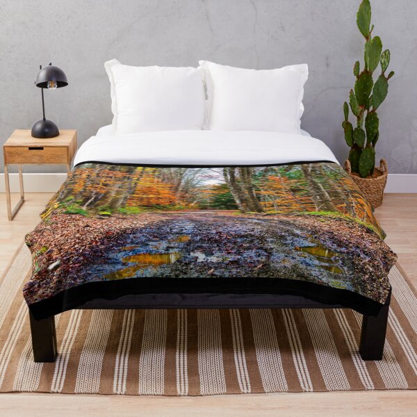 Item preview, Autumn back road designed and sold by dave-settle.