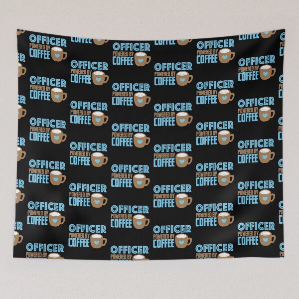 Item preview, Officer powered by coffee designed and sold by jazzydevil.