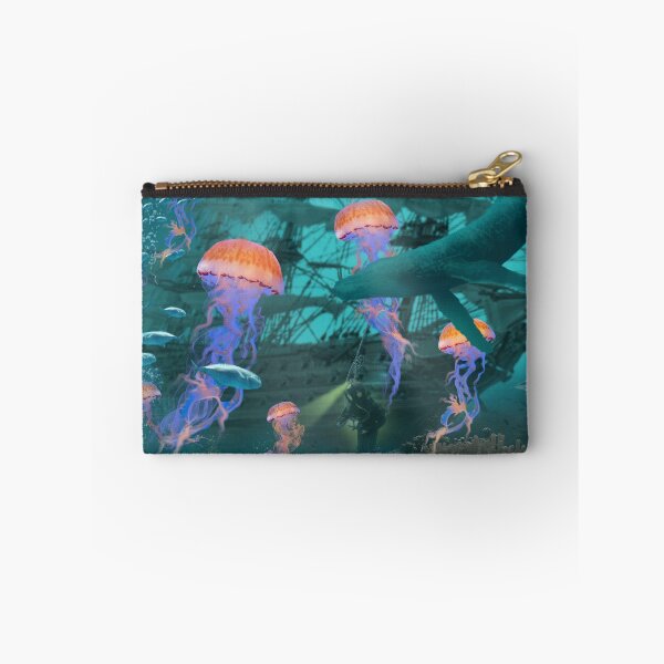 Item preview, Jellyfish by a Shipwreck designed and sold by DavidLoblaw.