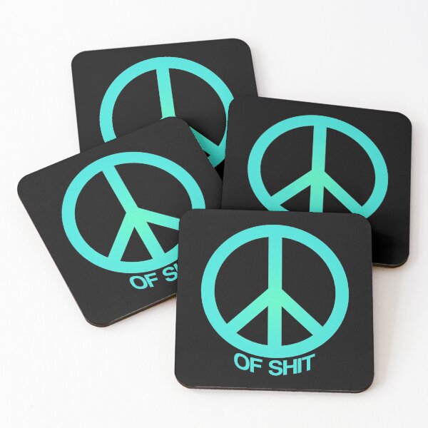 Item preview, Peace (Of Shit) designed and sold by Nostalgia Busters.