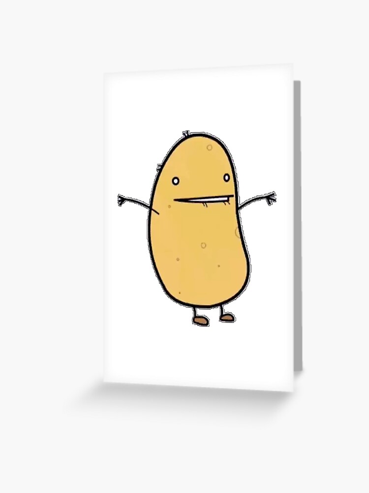 Potato Guy Greeting Card for Sale by kbeck15