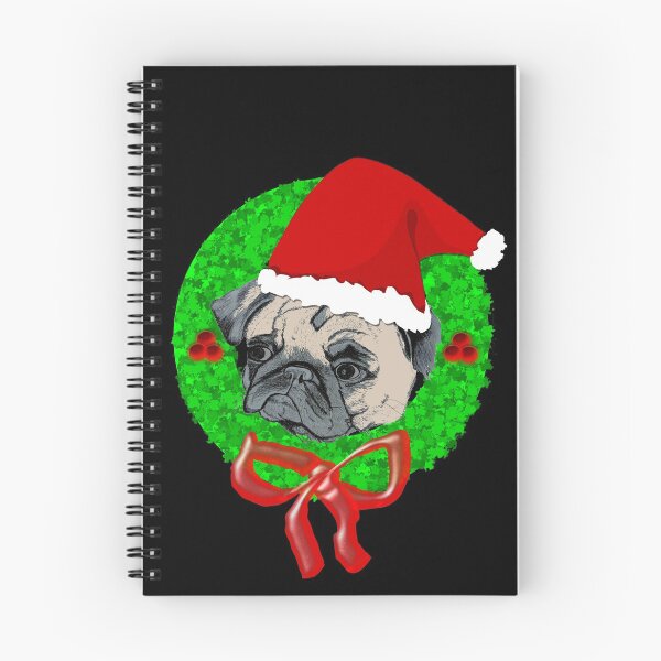 Item preview, Christmas Pug designed and sold by Patricia Barmatz.