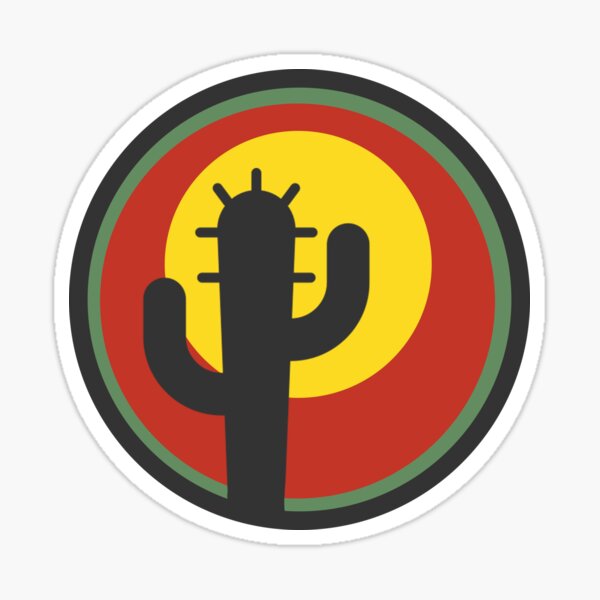 The Desert Awaits Sticker