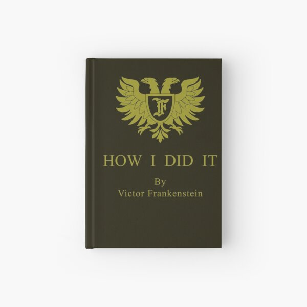 How I Did It Gold leaf Hardcover Journal