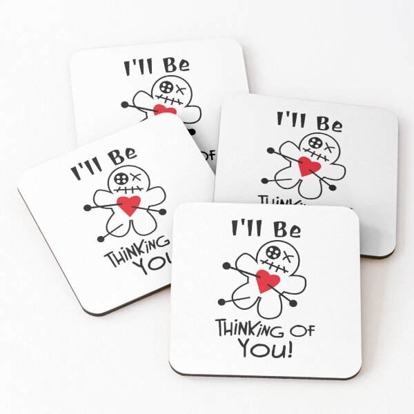 Item preview, I'll Be Thinking Of You - Voo doo doll Halloween Ideas designed and sold by DreamValleySt.