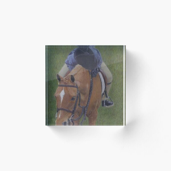 Item preview, Young Girl and Pony Painting designed and sold by Patricia Barmatz.