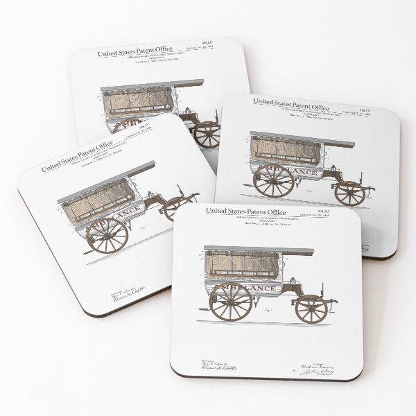 Item preview, Ambulance Patent designed and sold by FinlayMcNevin.