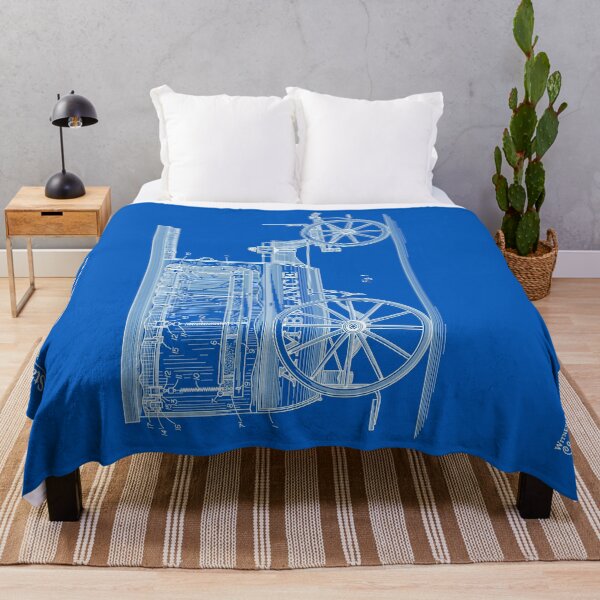 Item preview, Vintage Ambulance Patent - Blueprint designed and sold by FinlayMcNevin.