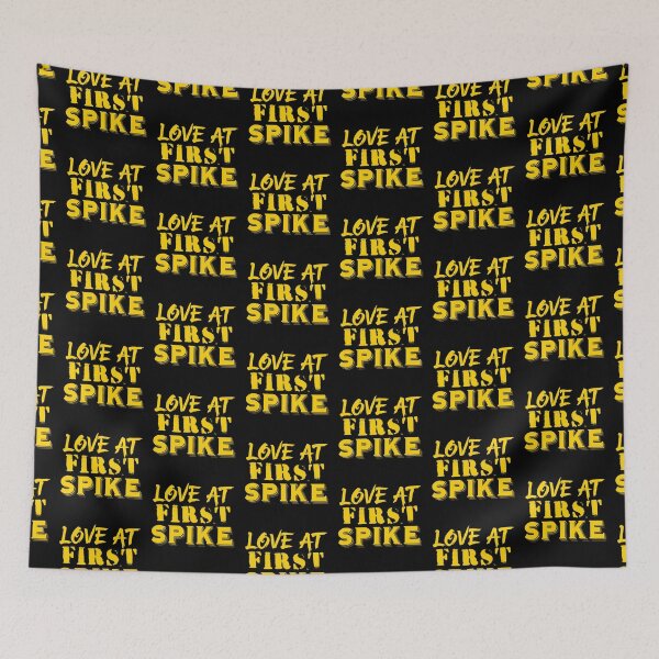 Item preview, Love at first SPIKE! Volleyball designed and sold by jazzydevil.