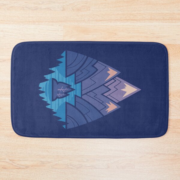 Item preview, Mountain Lake : Blue designed and sold by Wayne Minnis.