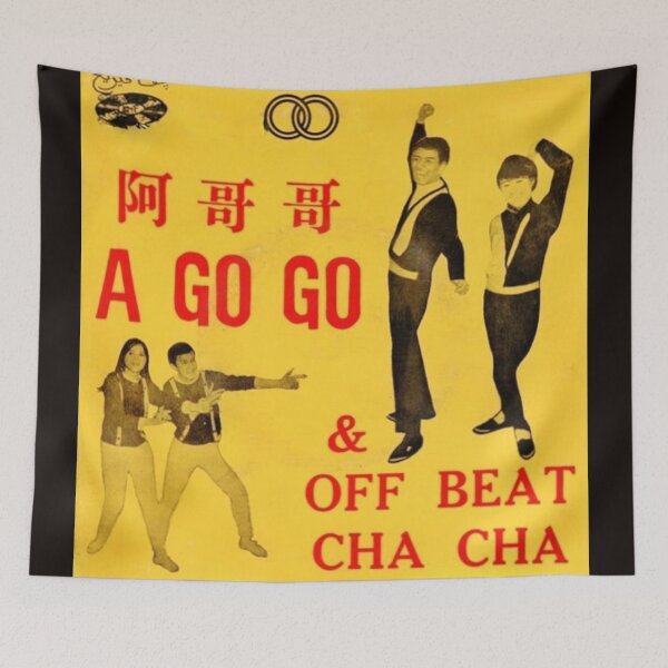 Item preview, A Go-Go & Off Beat Cha-Cha. vintage cover designed and sold by Peace,Love & Art.