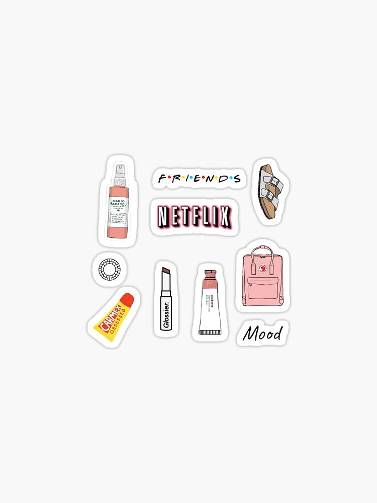 Vsco Girl Pack Sticker For Sale By Livishot Redbubble 4161