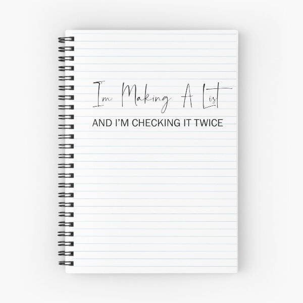 Item preview, Making a List and Checking it Twice designed and sold by ShawnPiller.