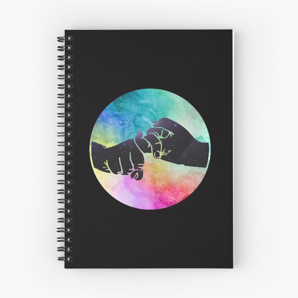 Item preview, ASL sign for Friend -Space Watercolor designed and sold by Vash Chen.