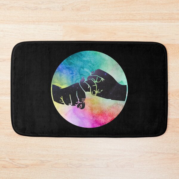 Item preview, ASL sign for Friend -Space Watercolor designed and sold by Vash Chen.
