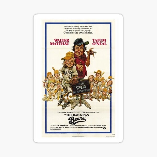 the bad news bears Sticker