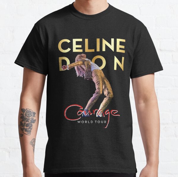 Authentic Celine puppy print T-shirt, Luxury, Apparel on Carousell