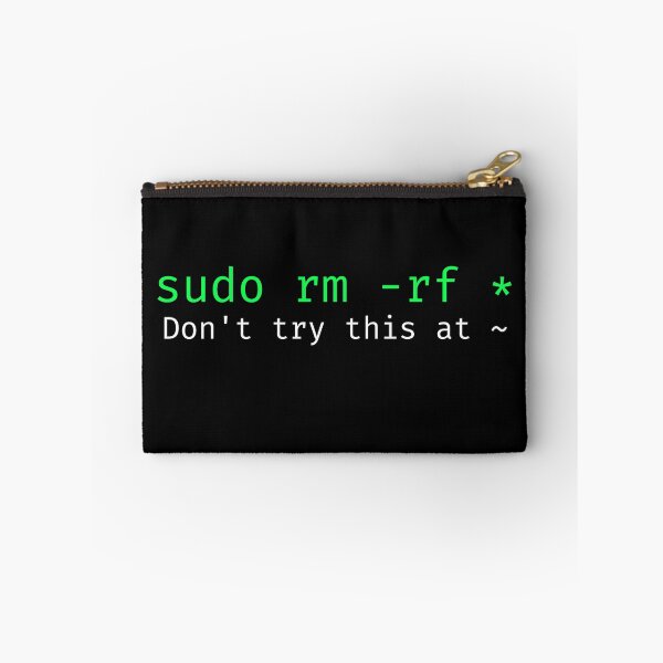 Item preview, sudo rm -rf - Funny Linux sysadmin command line wildcard designed and sold by ScienceIsFun.