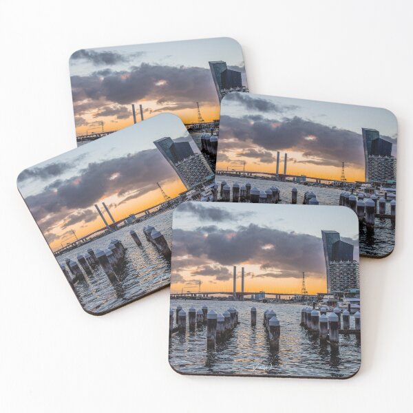 Item preview, Melbourne Docklands and Bolte Bridge, Melbourne, Victoria, Australia designed and sold by Vicki Walsh.
