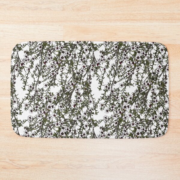 Item preview, Mānuka bush - white flowers designed and sold by CopperCatkin.