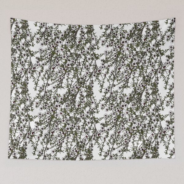 Item preview, Mānuka bush - white flowers designed and sold by CopperCatkin.
