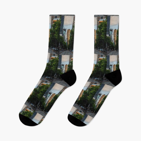 Item preview, William Street featuring the Prima Pearl Tower, Melbourne, Victoria, Australia designed and sold by Vicki Walsh.