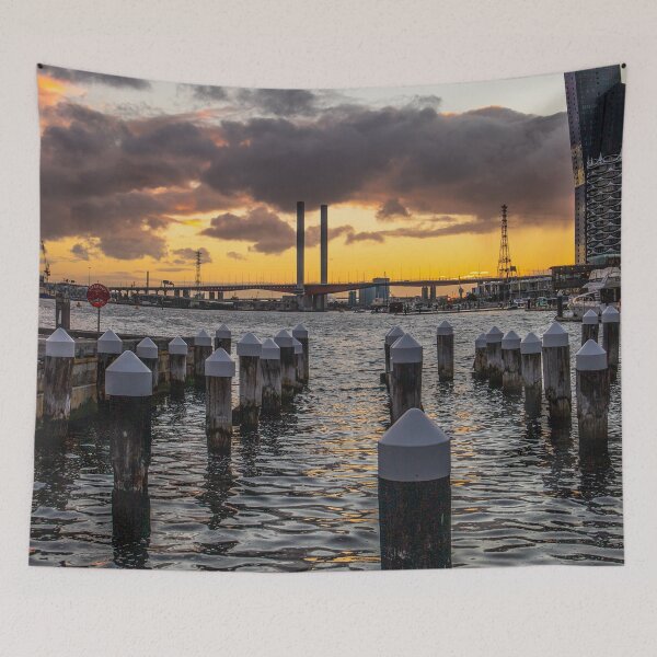 Item preview, Bolte Bridge, Docklands, Melbourne, Victoria, Australia designed and sold by Vicki Walsh.