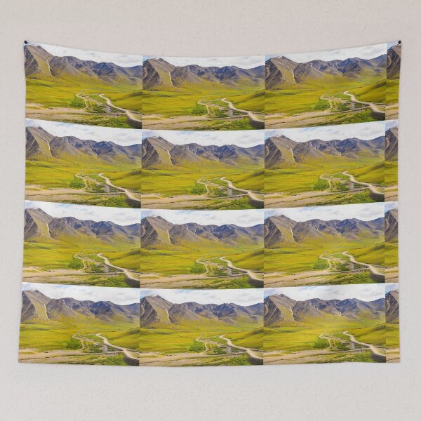 Item preview, Pipeline over Atigun pass designed and sold by raymona pooler.